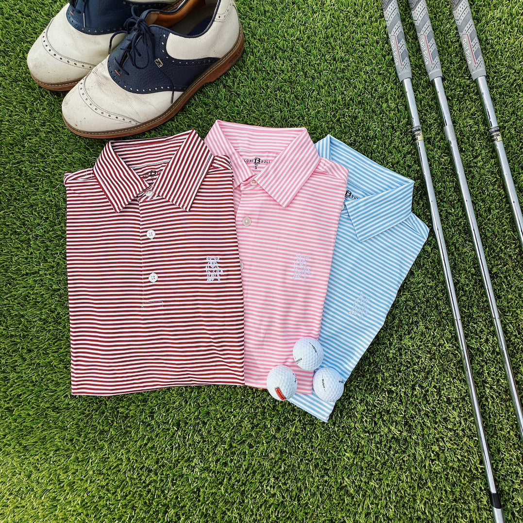 LoneBull USA Polo (Pink)