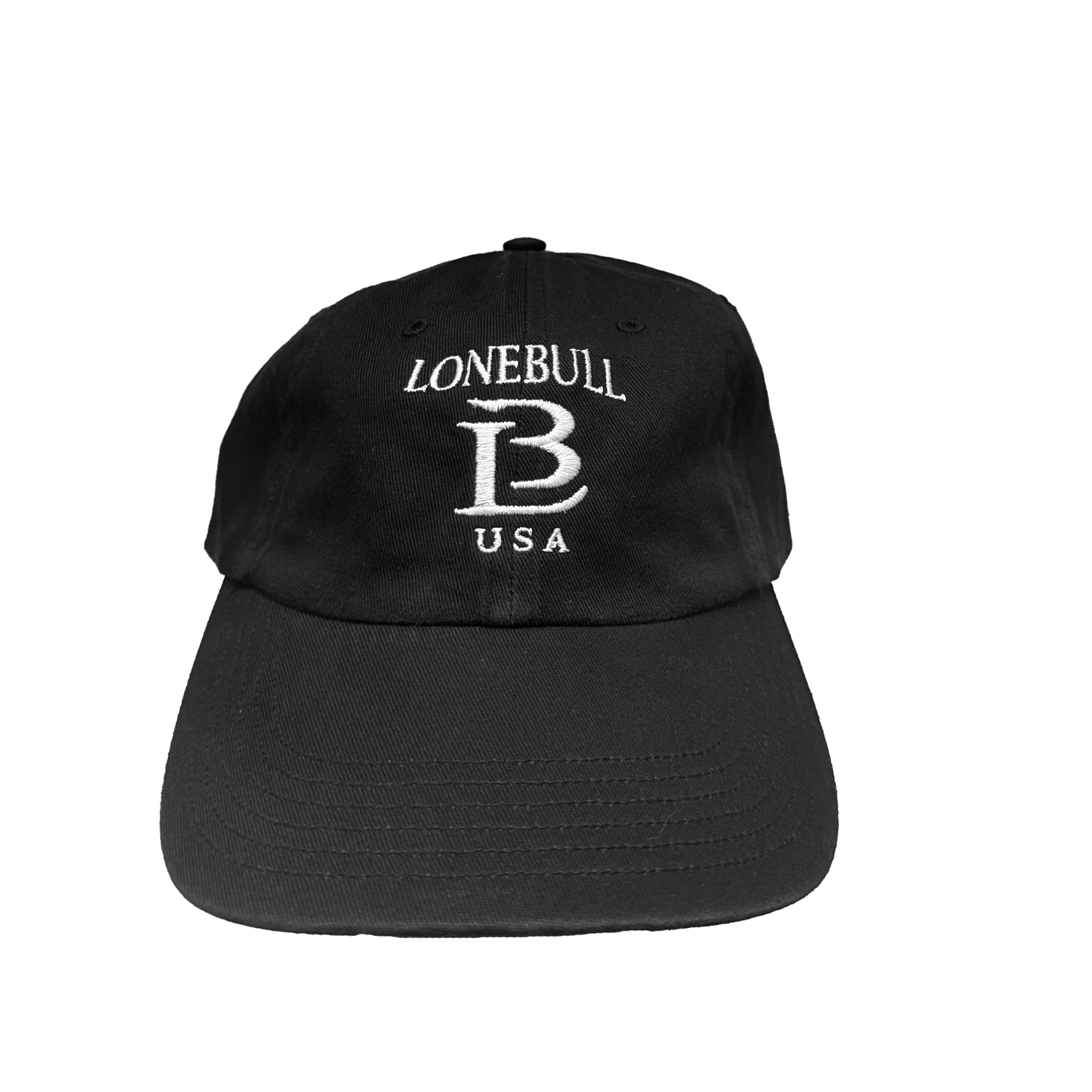 LoneBull Dad Hat (Black)