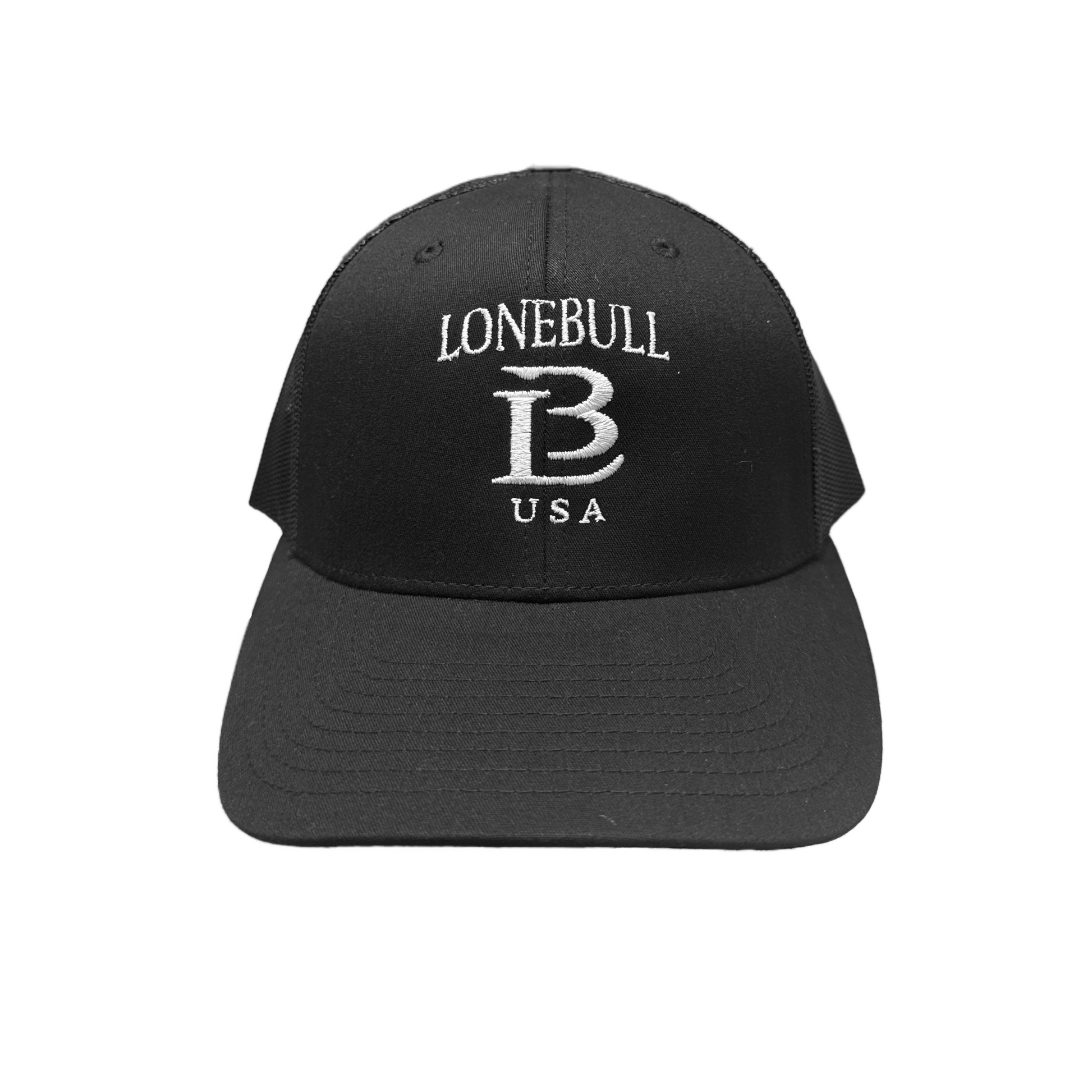 LoneBull Trucker Hat (Black)