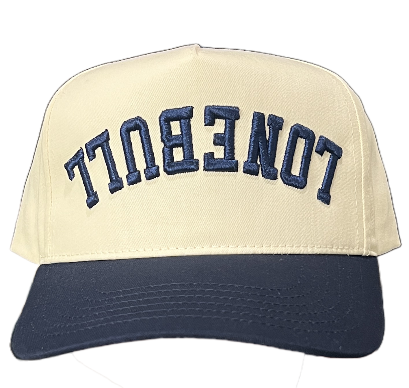 LoneBull Backwards Hat (Blue)