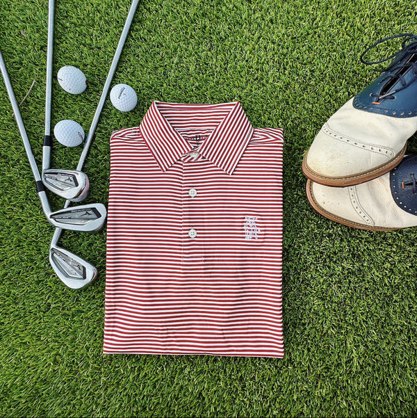 LoneBull USA Polo (Maroon)