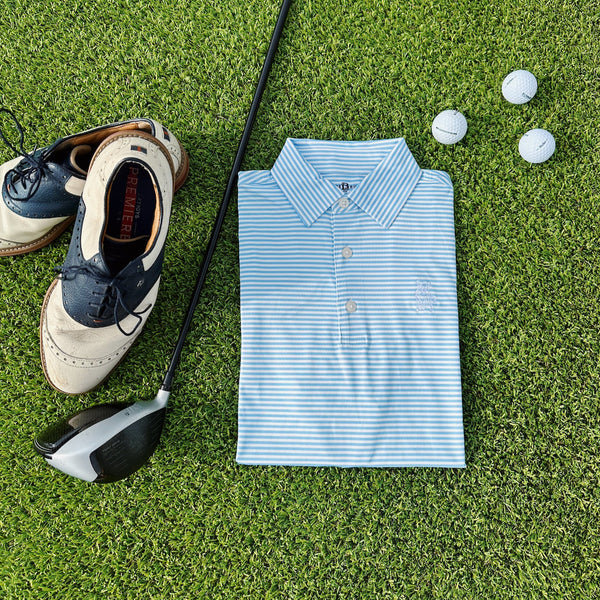 LoneBull USA Polo (Blue)