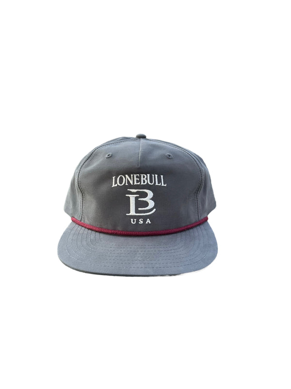LoneBull (Grey & Maroon)