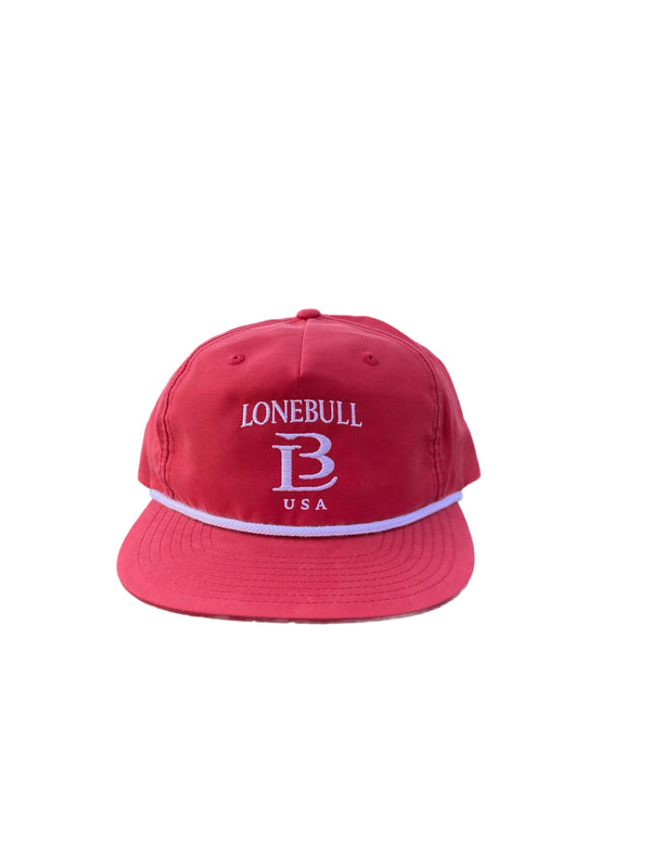 LoneBull Rope Hat (Red)